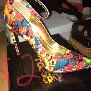 Heels 8. Worn once from Charlotte Russe